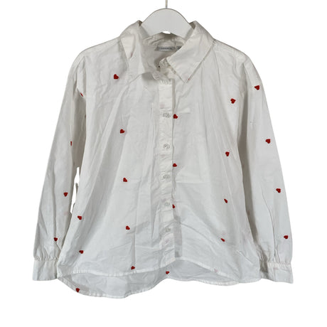 Unisex Name It - Collared shirt, size 122 - 128 - White ()