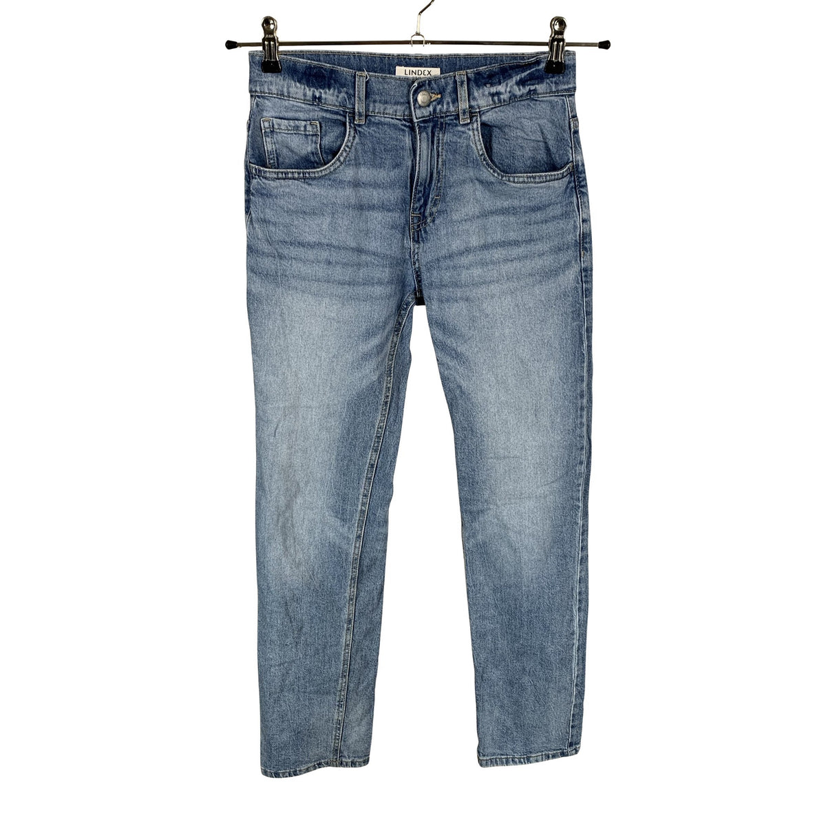 Unisex Lindex - Jeans, size 152 - 158 - Light blue (1)