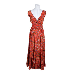 Unisex Trilce - Maxi dress, size 36 - Red (1)
