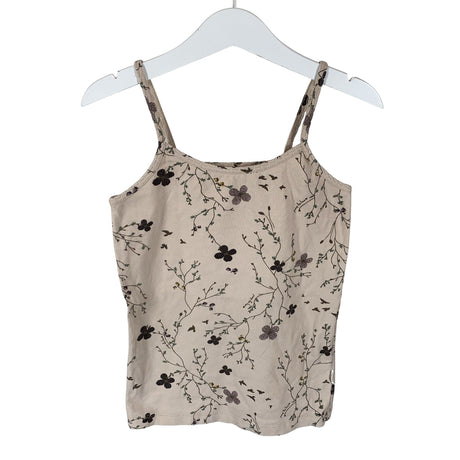 Unisex POMPdeLUX - Tricot tank top, size 122 - 128 - Beige ()