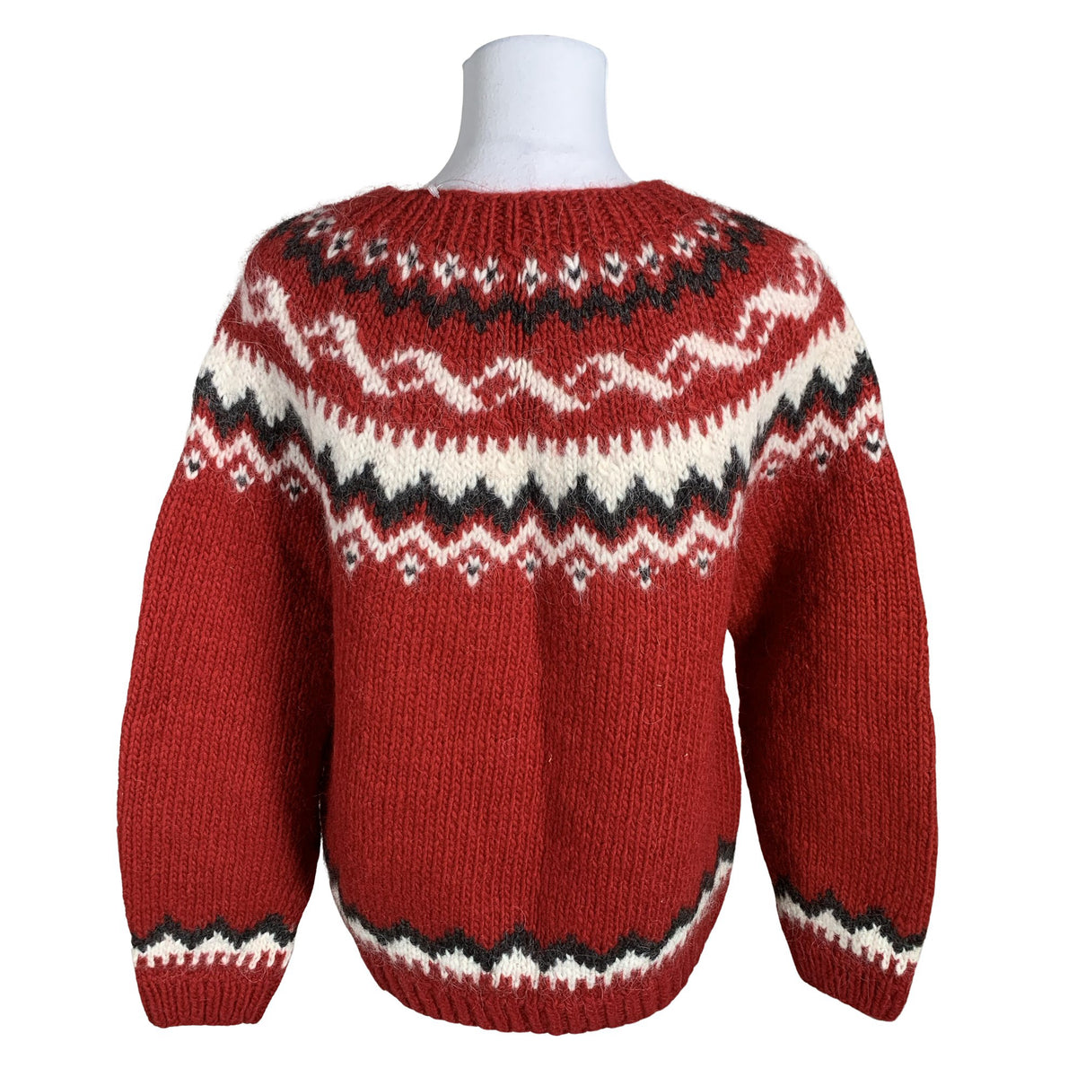 Unisex Handmade - Sweater, size 40 - Red (2)