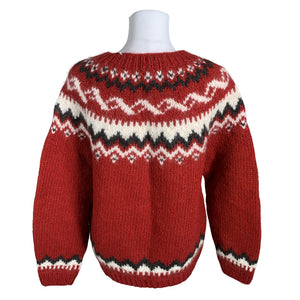 Unisex Handmade - Sweater, size 40 - Red (2)