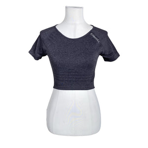 Unisex ICIW – Icaniwill - Sports shirt, short sleeve, size 36 - Gray (1)