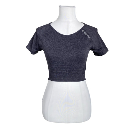 Unisex ICIW – Icaniwill - Sports shirt, short sleeve, size 36 - Gray ()