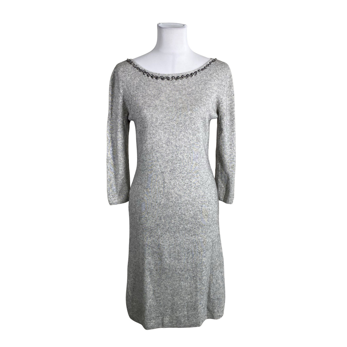 Unisex Esprit - Knit dress, size 40 - Gray (1)