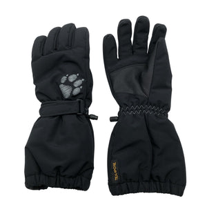 Unisex Jack Wolfskin - Winter gloves, size 146 - 152 - Black (1)