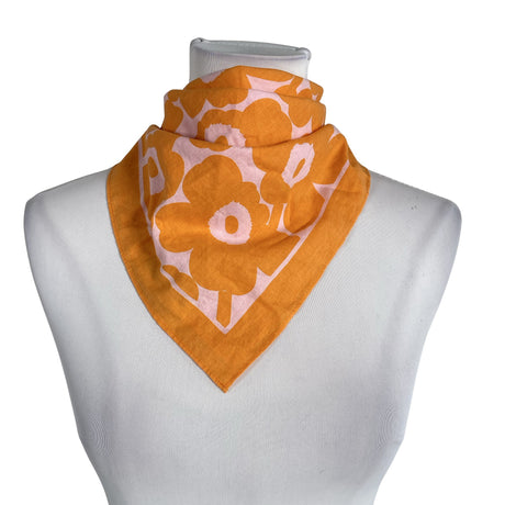 Unisex Marimekko - Scarf, size Mini - Orange ()