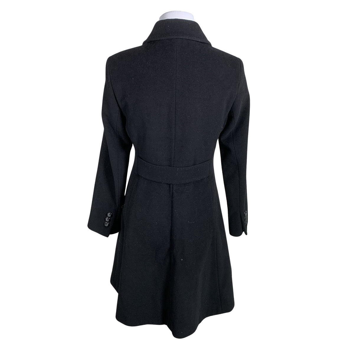 Unisex Ril's - Wool coat, size 34 - Black (2)