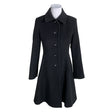 Unisex Ril's - Wool coat, size 34 - Black ()