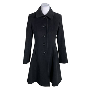 Unisex Ril's - Wool coat, size 34 - Black (1)