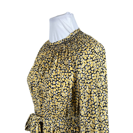 Unisex ME+EM - Schiffon dress, size 44 - Yellow (2)