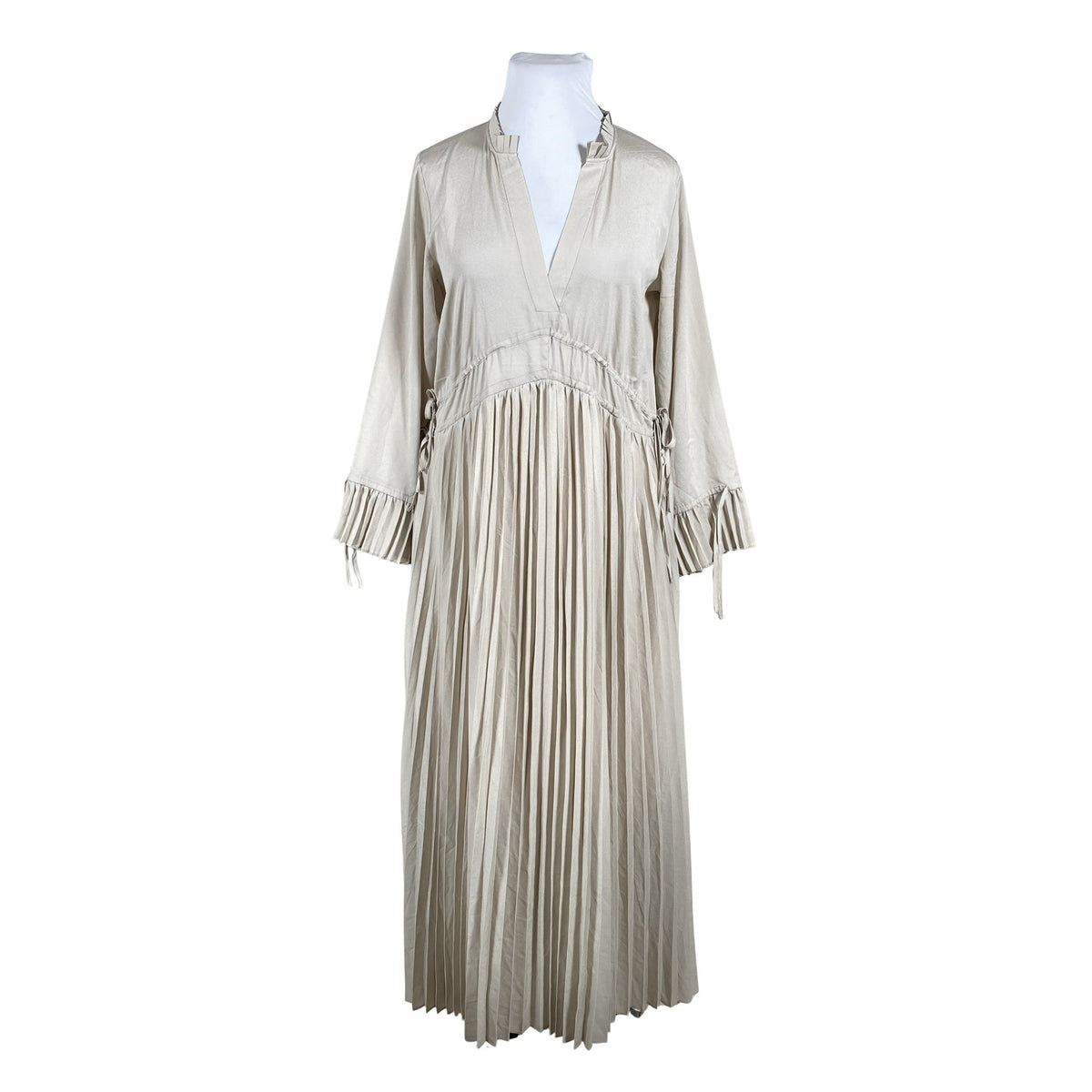 Unisex Karen by Simonsen - Schiffon dress, size 42 - Beige (1)