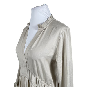 Unisex Karen by Simonsen - Schiffon dress, size 42 - Beige (2)