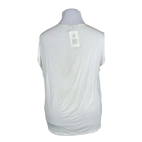Unisex More&More - Short-sleeved blouse, size 44 - White (2)