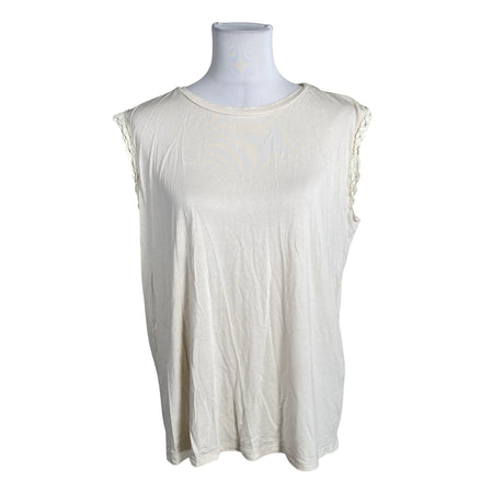 Unisex Soyaconcept - Tricot tank top, size 40 - Beige ()