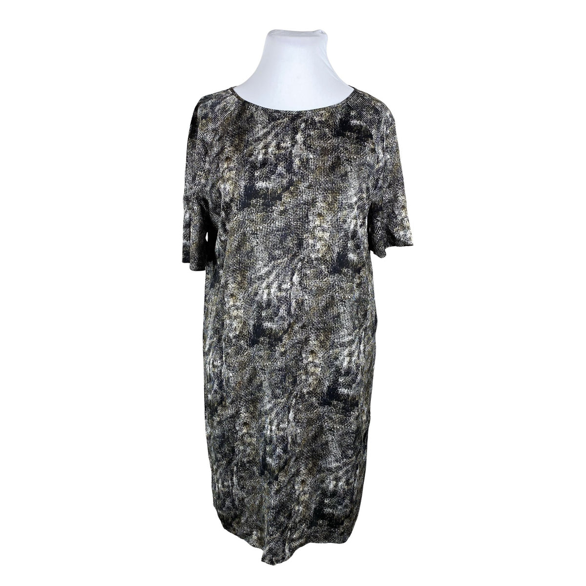 Unisex Ril's - Schiffon dress, size 44 - Gray (1)
