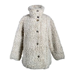 Unisex Odd Molly - Faux fur coat, size 40 - Beige (1)