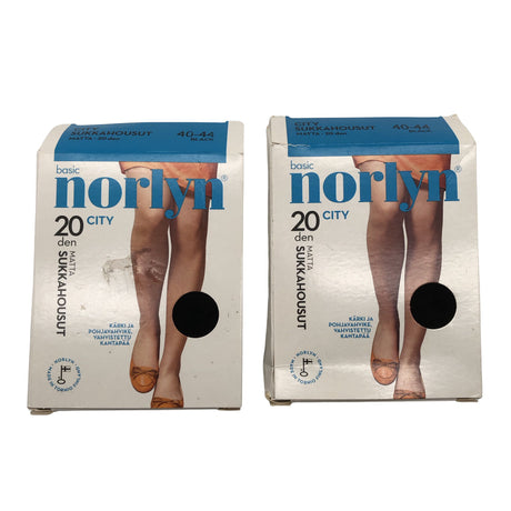 Unisex Norlyn - Stockings, thin, size 39 - Black ()