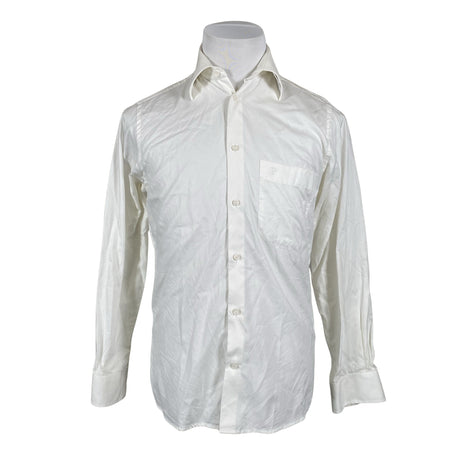 Unisex Petrifun - Collared shirt, size M - White ()