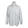 Unisex Tiklas - Collared shirt, size XL - White ()