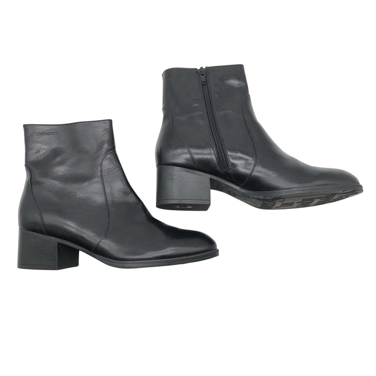 Unisex Wonders - Ankle boots, size 38 - Black (1)
