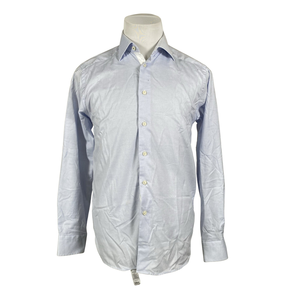 Unisex Eton - Collared shirt, size M - Light blue (1)