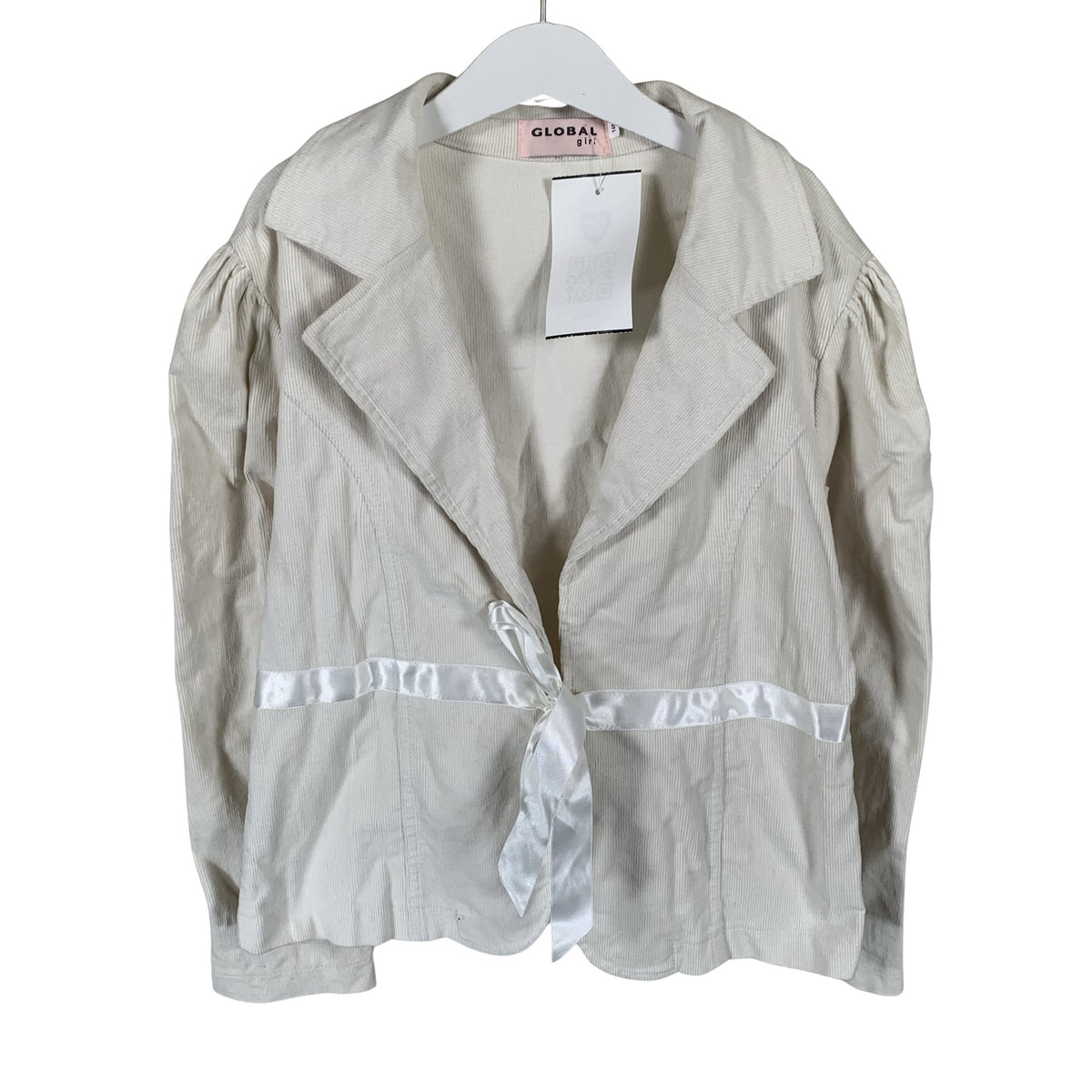 Unisex Global - Jacket, size 140 - 146 - Natural white (1)