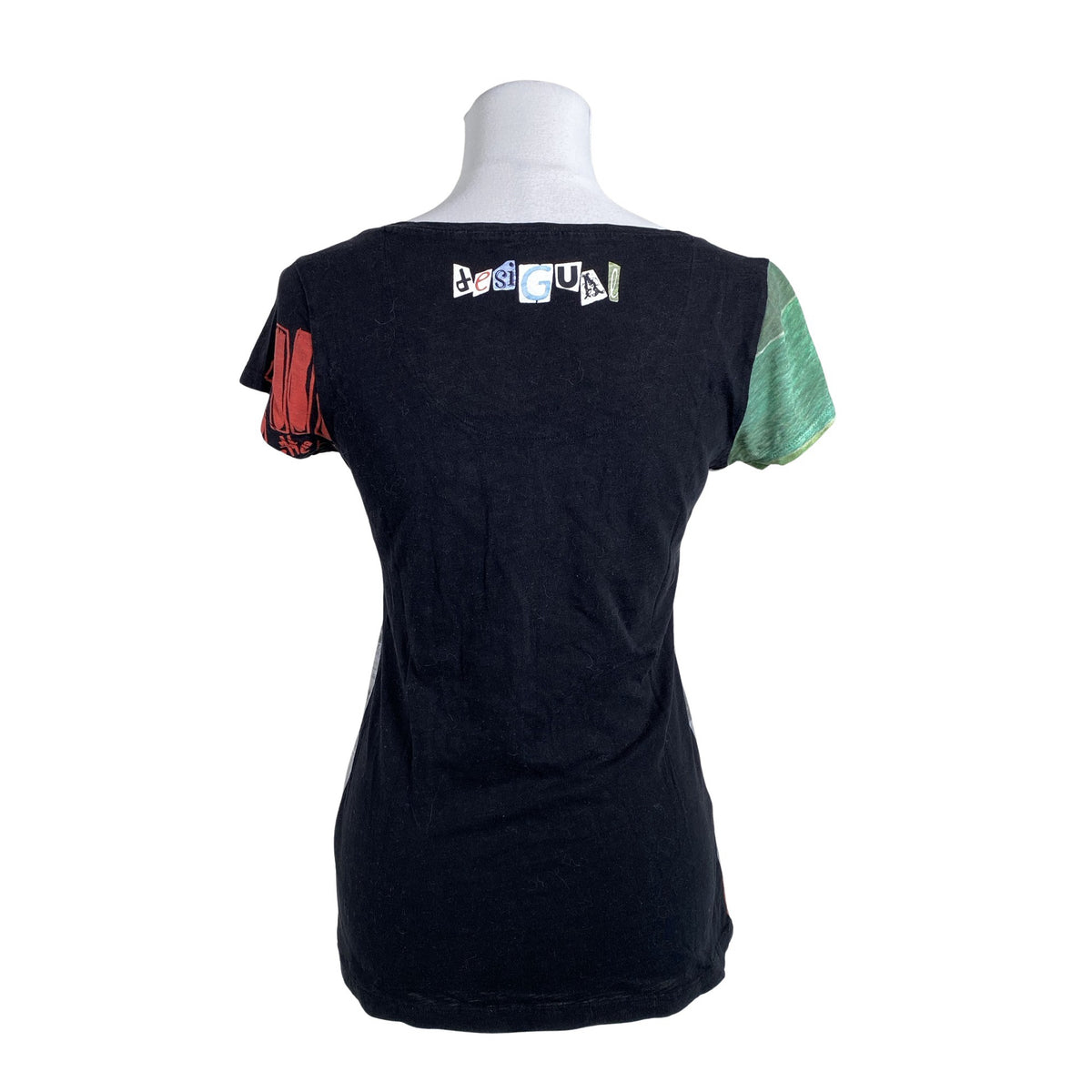 Unisex Desigual - T-shirt, size 34 - Black (2)