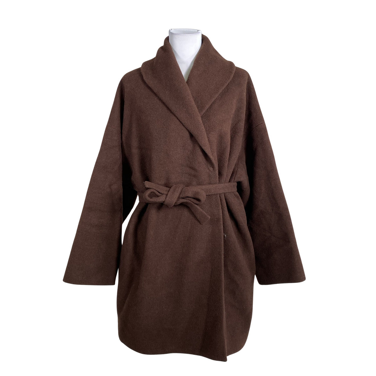 Unisex Borse e Cose - Wool coat, size 40 - Brown (1)