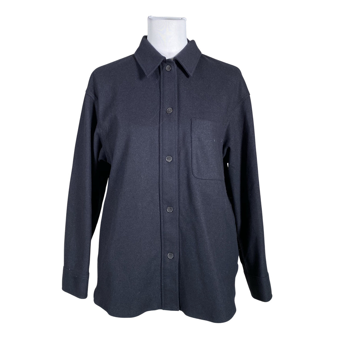 Unisex Uniqlo - Flannel shirt, size 38 - Black (1)
