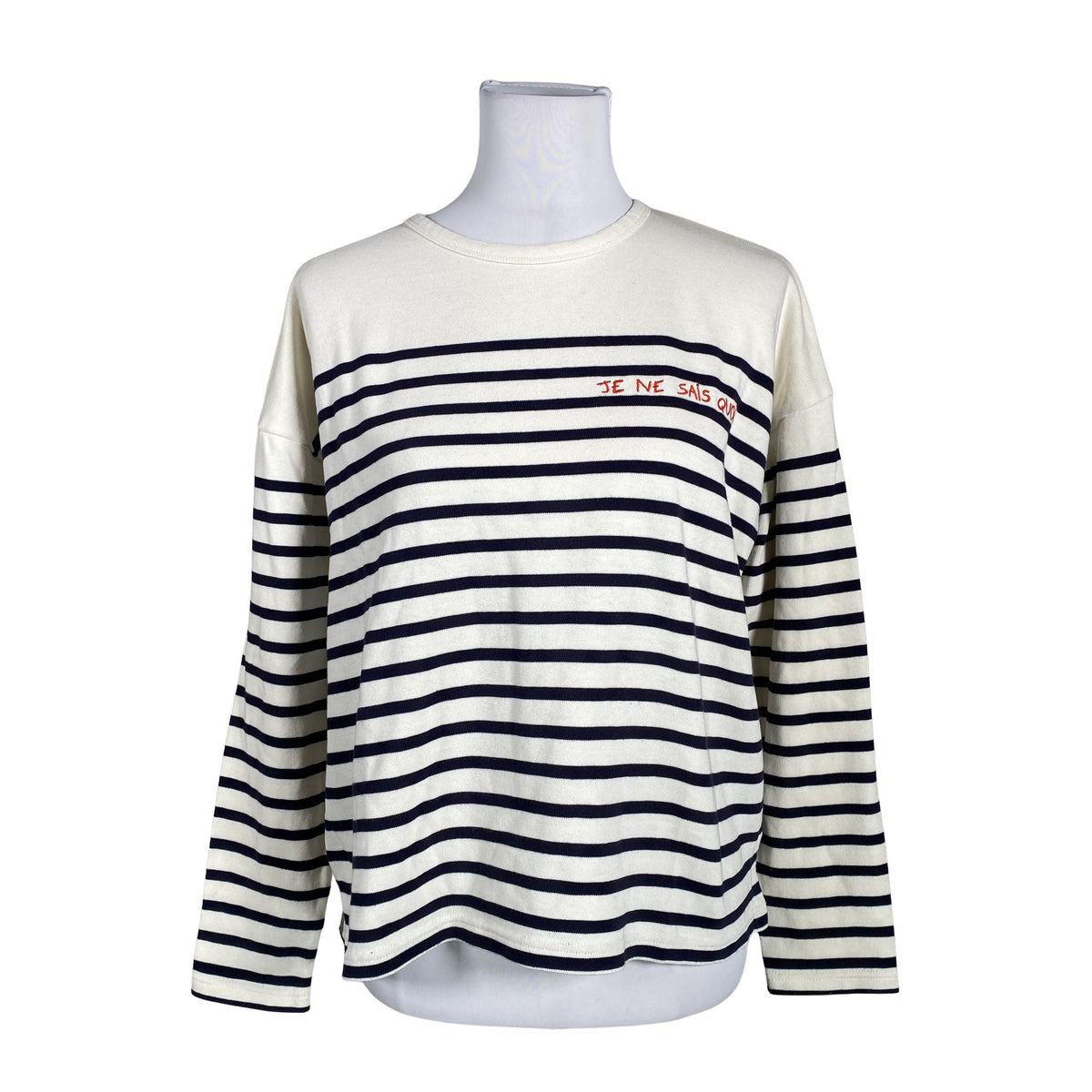 Unisex Maison Labiche - Tricot shirt, size 40 - White (1)