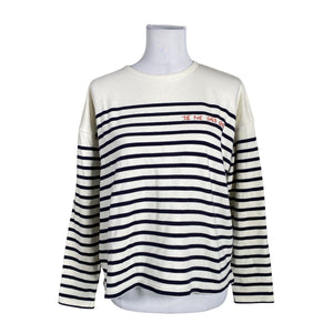 Unisex Maison Labiche - Tricot shirt, size 40 - White (1)