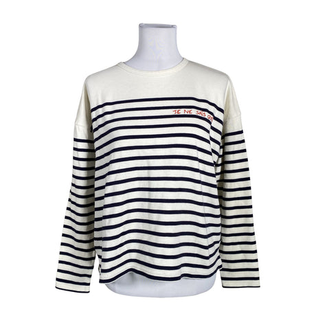 Unisex Maison Labiche - Tricot shirt, size 40 - White ()