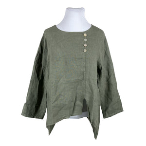 Unisex Kotirouva - Blouse, size 46 - Green (1)