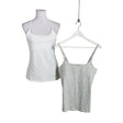 Unisex H&M Mama - Tricot tank top, size 38 - White ()
