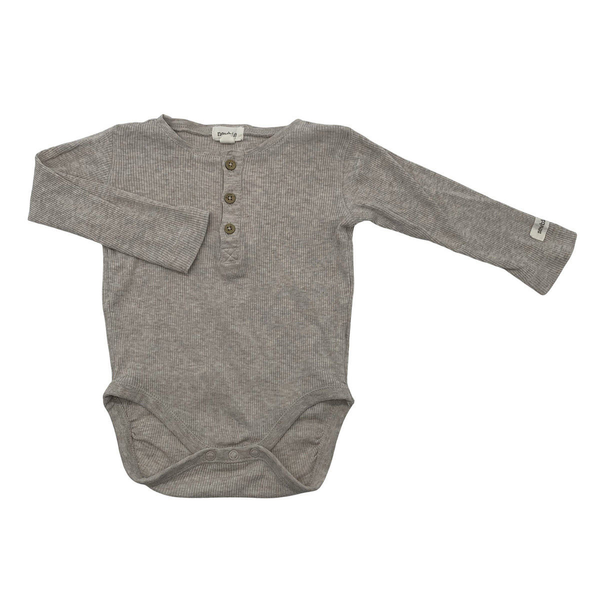 Unisex Newbie - Body, size 68 - 74 - Gray (1)