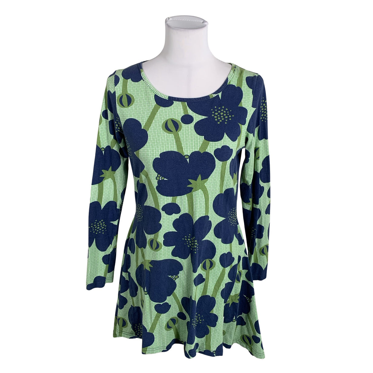 Unisex PaaPii - Tricot dress, size 38 - Green (1)