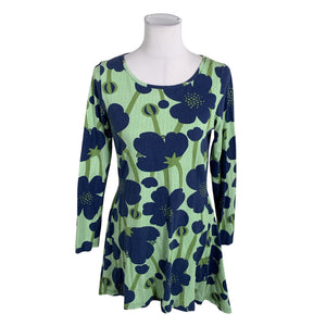 Unisex PaaPii - Tricot dress, size 38 - Green (1)