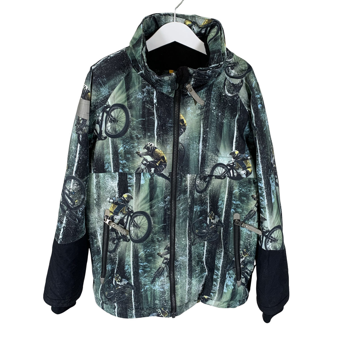 Unisex Molo Kids - Winter jacket, size 134 - 140 - Green (1)