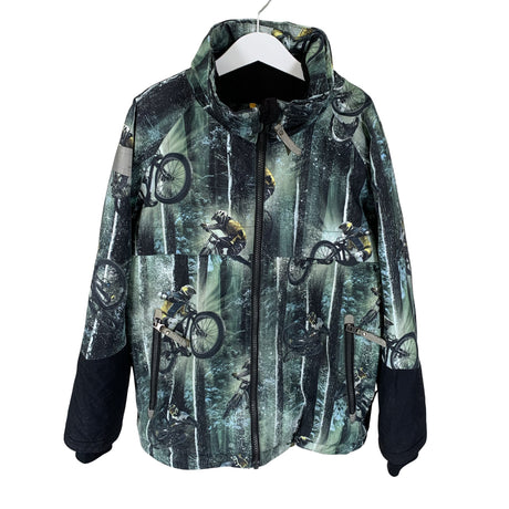Unisex Molo Kids - Winter jacket, size 134 - 140 - Green ()