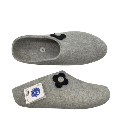 Unisex Alhon Huopatehdas - Indoor slippers, size 40 - Gray ()