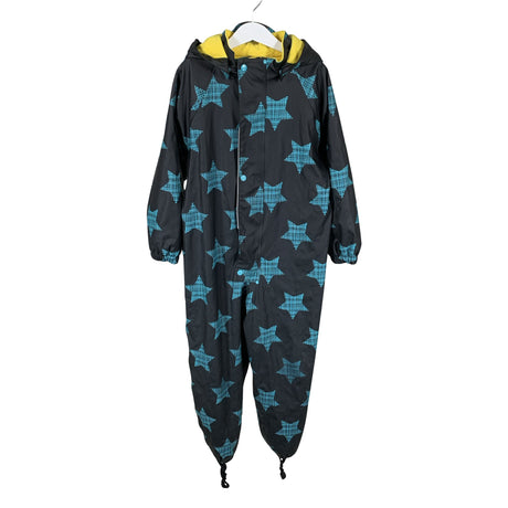 Unisex Jonathan - Rain overall, size 122 - 128 - Black ()