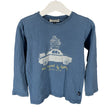 Unisex POMPdeLUX - Tricot shirt, size 98 - 104 - Light blue ()