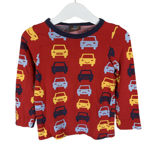 Unisex me&i - Tricot shirt, size 98 - 104 - Red (1)
