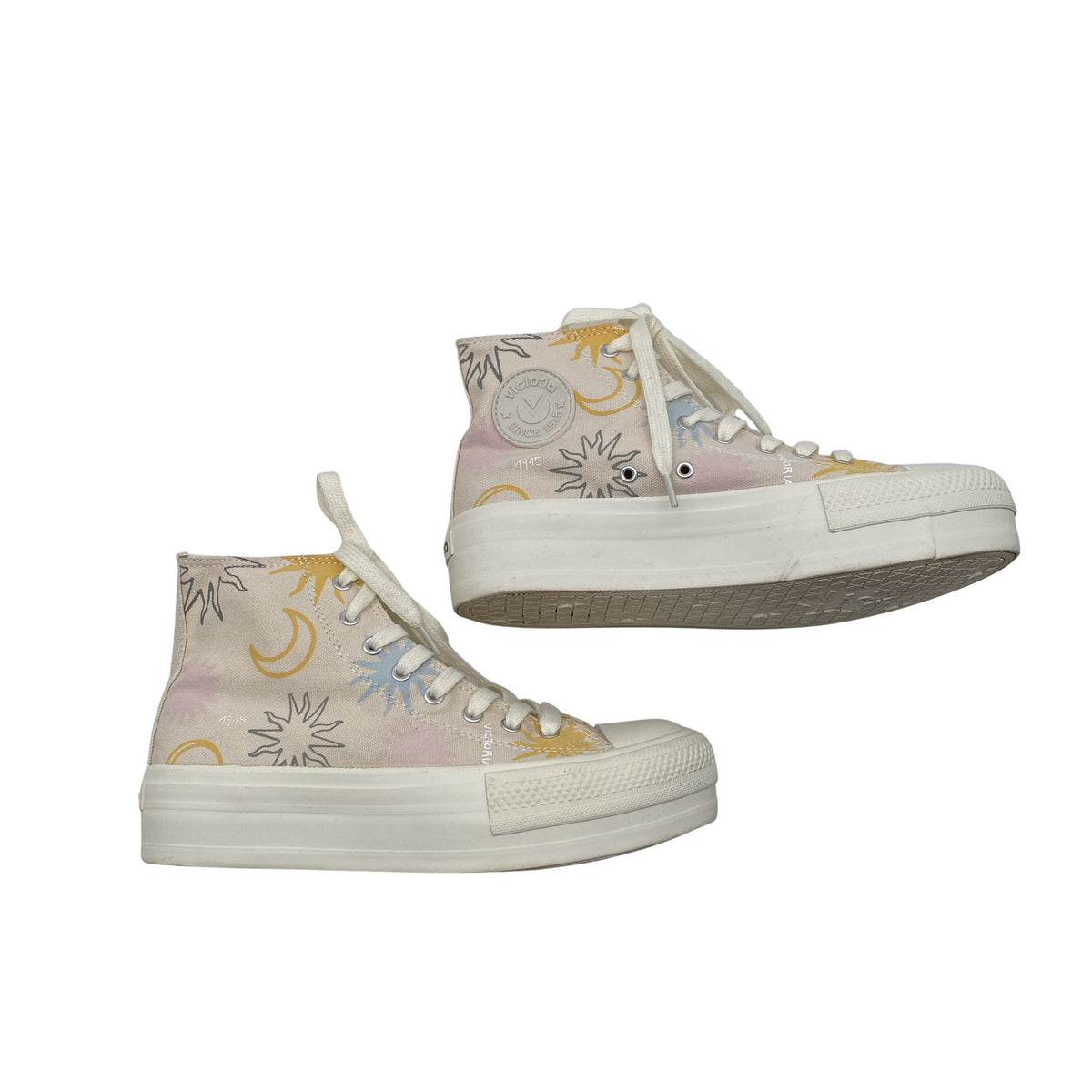 Unisex Victoria - Casual sneakers, size 37 - Light pink (1)