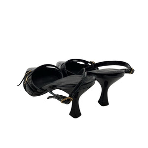 Unisex Alohas - High heels, size 37 - Black (2)