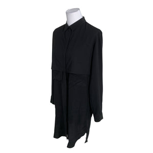 Unisex Tiger of Sweden - Schiffon dress, size 40 - Black (2)