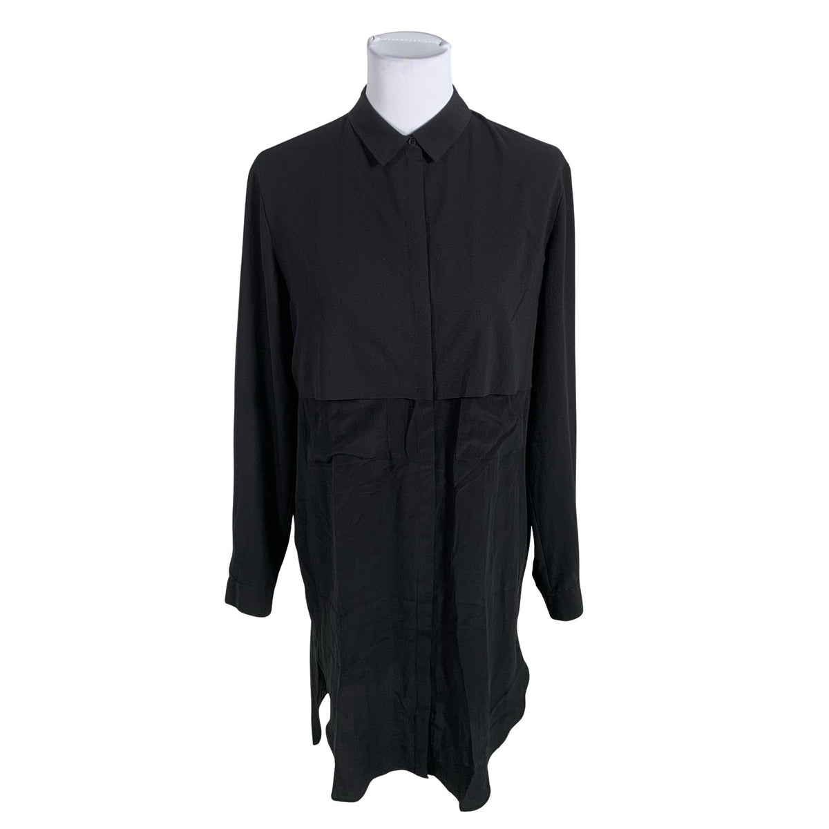 Unisex Tiger of Sweden - Schiffon dress, size 40 - Black (1)
