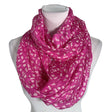 Unisex L'asessor - Circle scarf, size Maxi - Pink ()