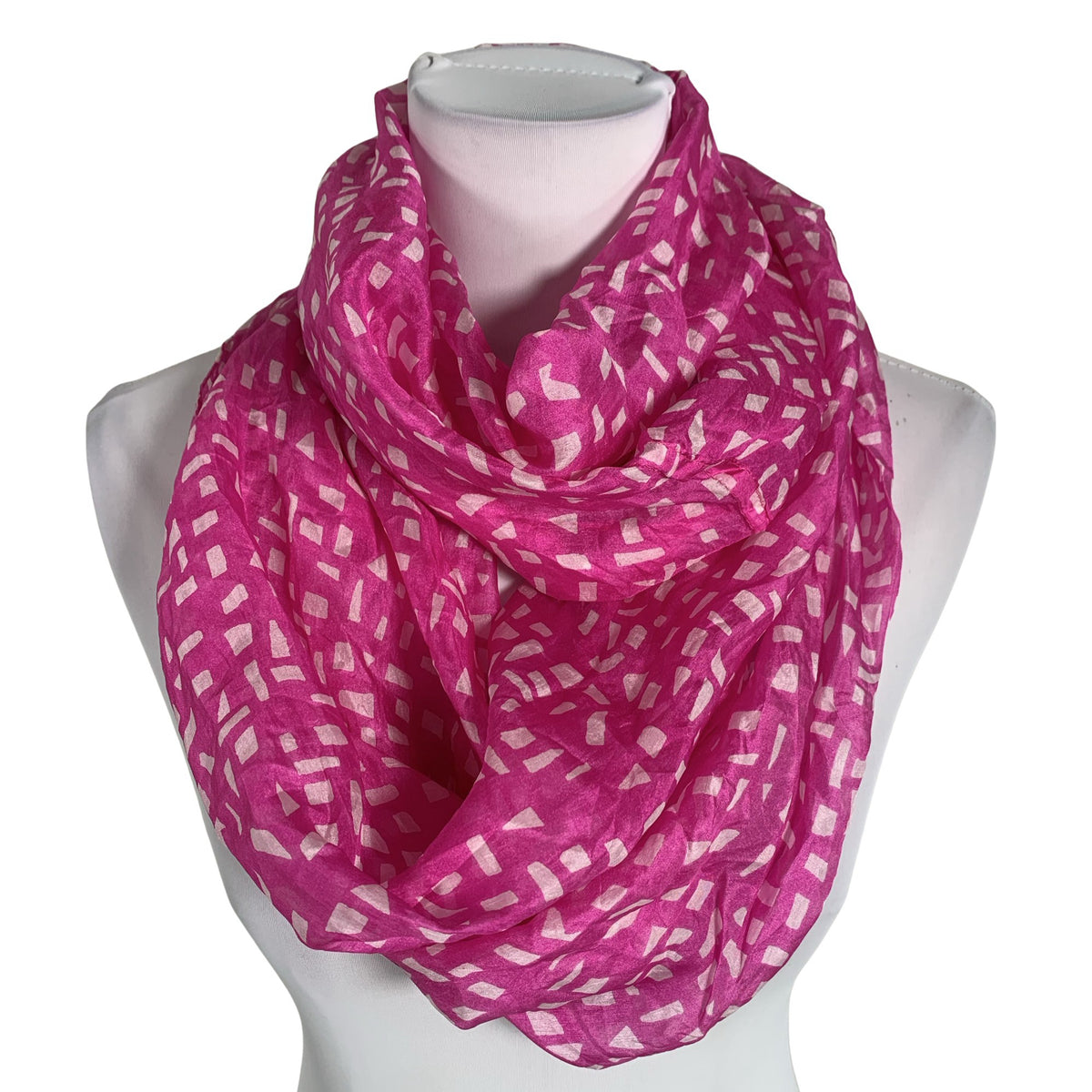 Unisex L'asessor - Circle scarf, size Maxi - Pink (1)